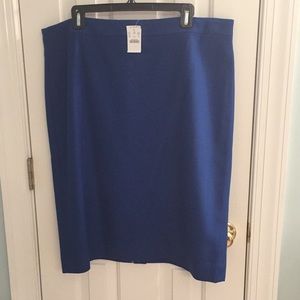 NWT J.Crew No. 2 Pencil Skirt in double-serge wool